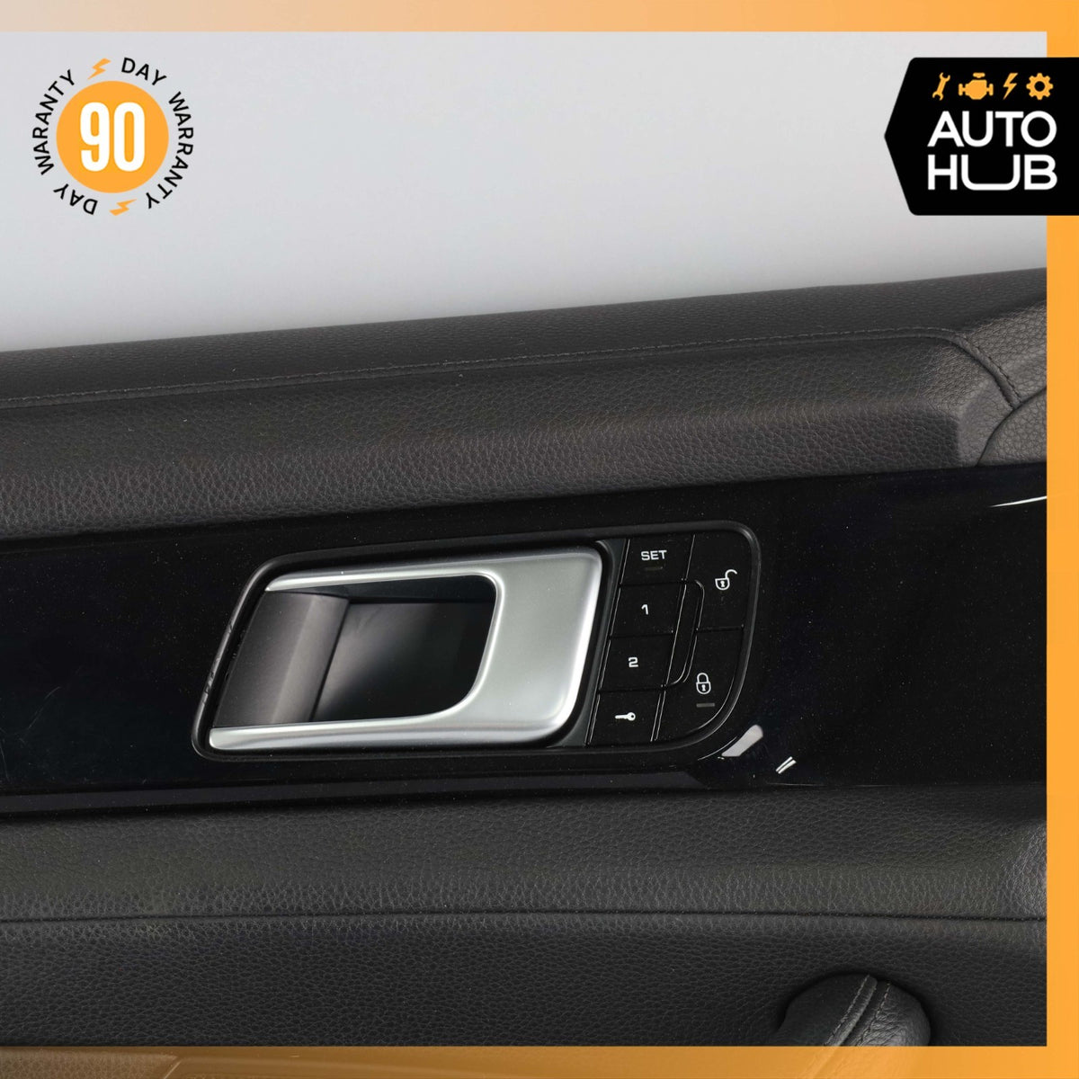 17-23 Porsche Panamera 971 Front Left Interior Memory Door Panel Black OEM 87k - photo 9