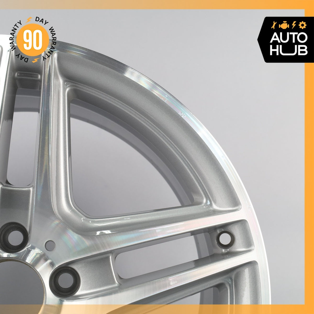 Mercedes W204 C250 C63 AMG 8 x 18 18" Front Wheel Rim 2044014102 OEM - photo 4