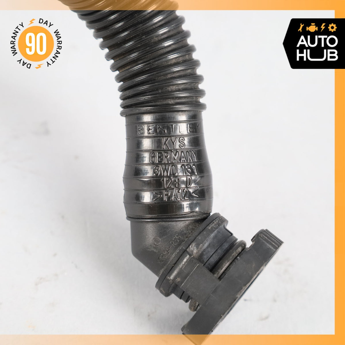 03-13 Bentley Continental Flying Spur GT Engine Motor Air Pump Hose Pipe OEM - photo 6