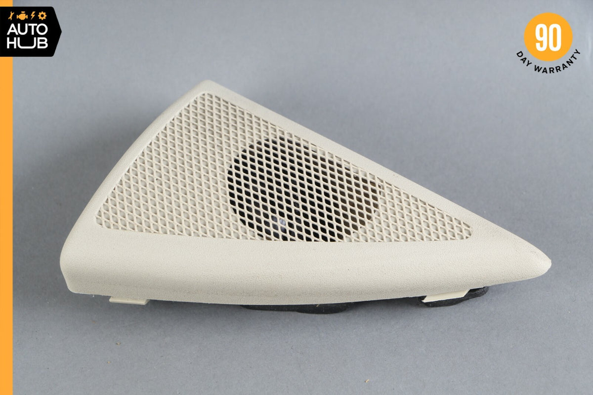 07-09 Mercedes W211 E350 E320 Tweeter Speaker Cover Left Driver Side Beige OEM - photo 2