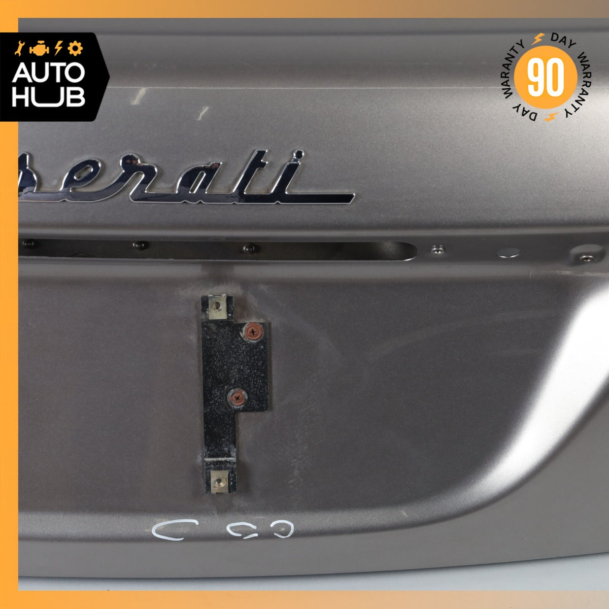 03-13 Maserati Quattroporte M139 Trunk Lid Panel Assembly OEM - photo 6
