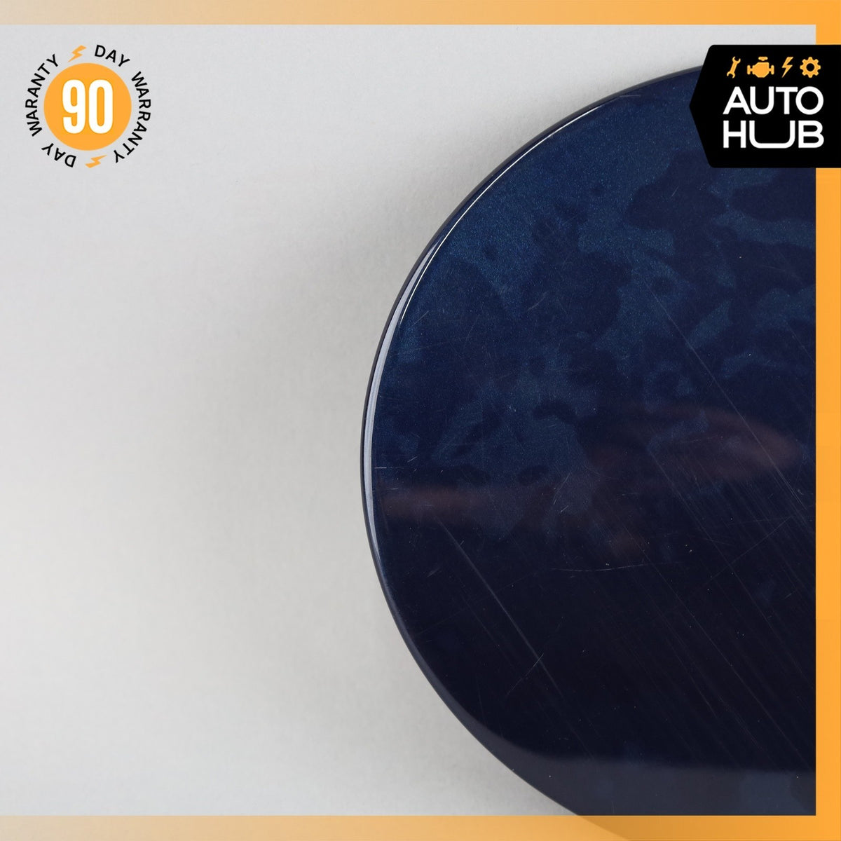 03-13 Maserati Quattroporte M139 Fuel Gas Tank Lid Door Cover Blue OEM - photo 2