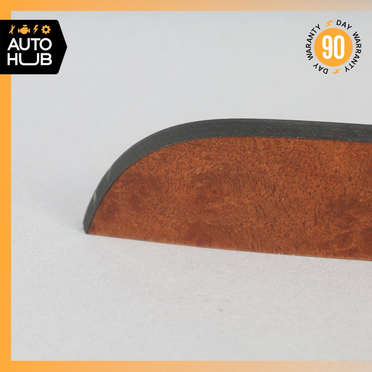 03-06 Mercedes W220 S55 AMG S430 Center Console Trim Cover Wood 2206803982 OEM - photo 2