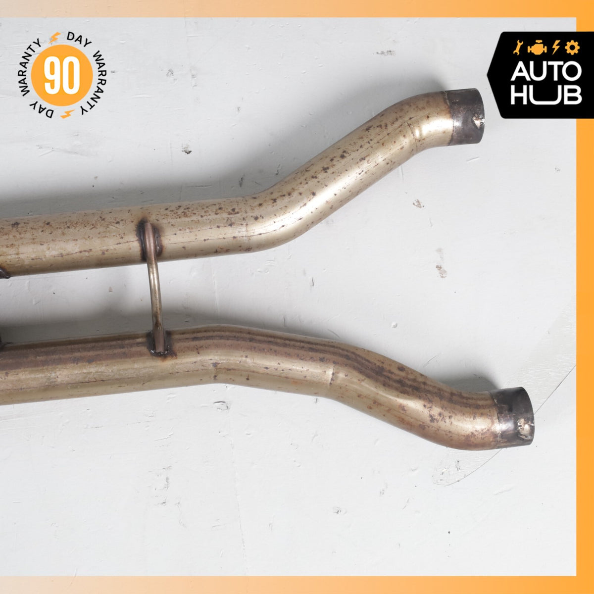 Bentley Continental GTC 6.0L Middle Exhaust Downpipe Left & Right Side OEM 62k - photo 4