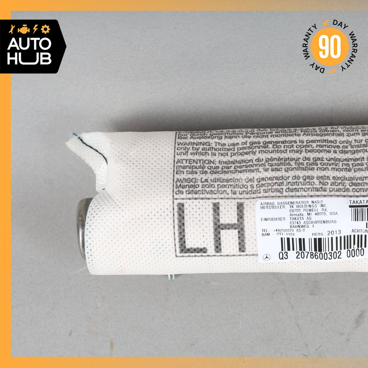 Mercedes W207 E350 E550 C250 Front Left Driver Side Seat Airbag Air Bag OEM - photo 2