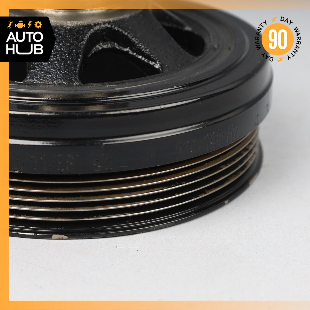 Mercedes W204 C300 C350 M272 Engine Motor Crankshaft Pulley Vibration Damper OEM - photo 3