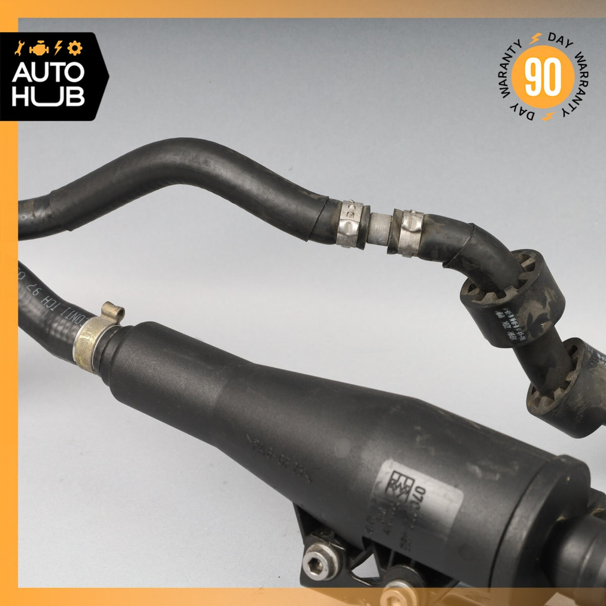 Bentley Continental GT GTC 6.0L Left Engine Oil Separator w/ Pipe OEM - photo 5