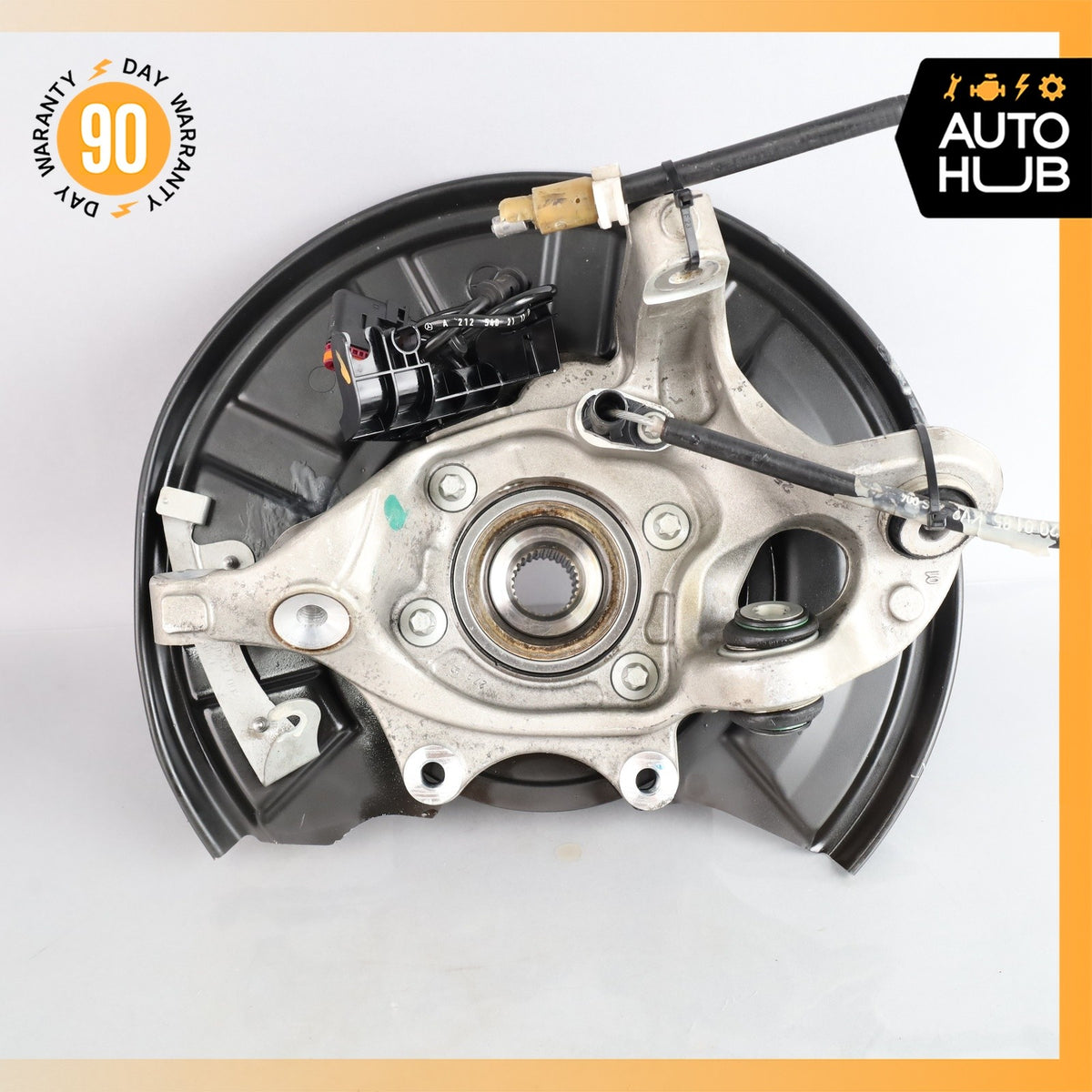 10-18 Mercedes W218 CLS550 E350 GLK350 Rear Left Side Spindle Knuckle Hub OEM - photo 14