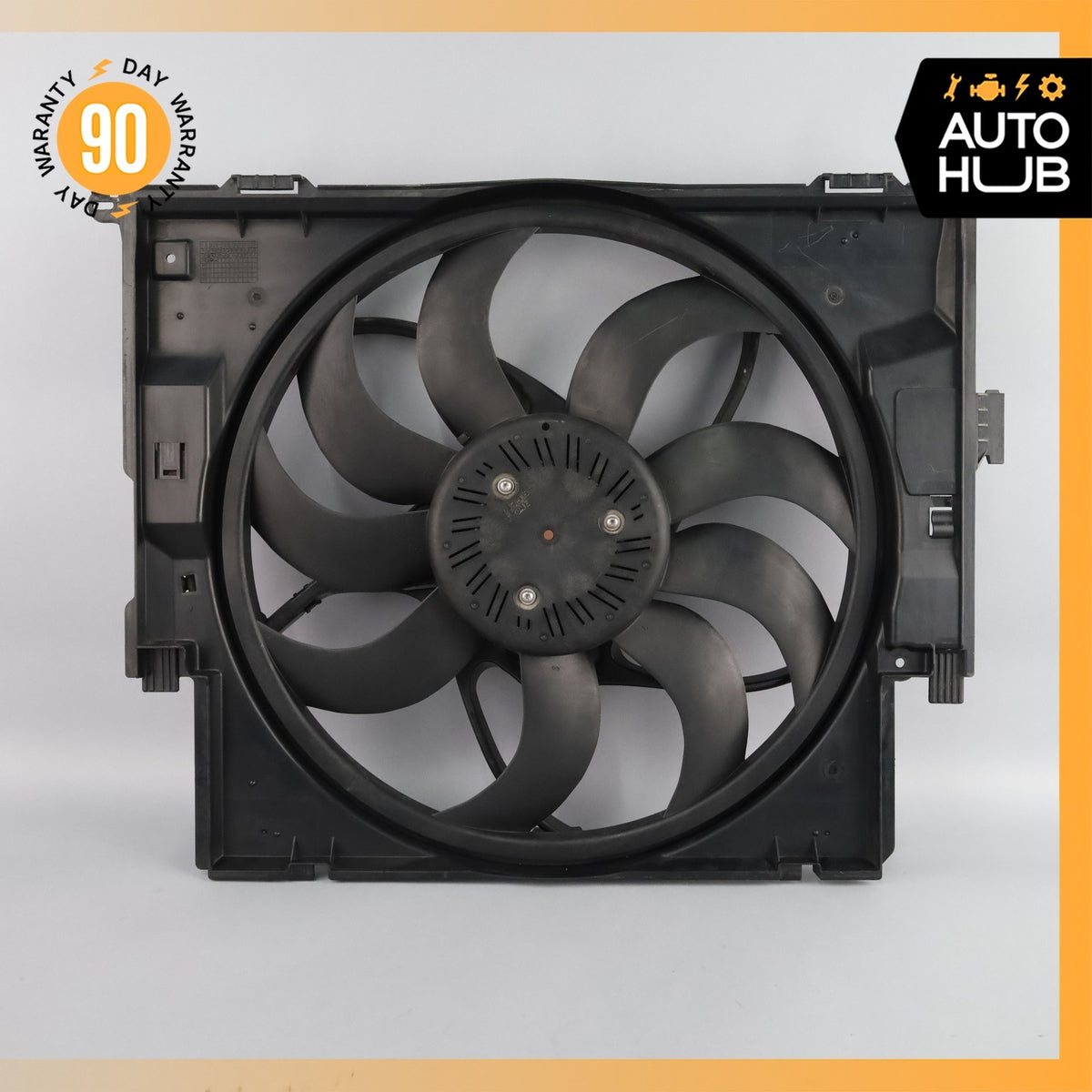 12-18 BMW F30 320i 228i 335i Engine Motor Cooling Radiator Fan Assembly OEM - photo 10