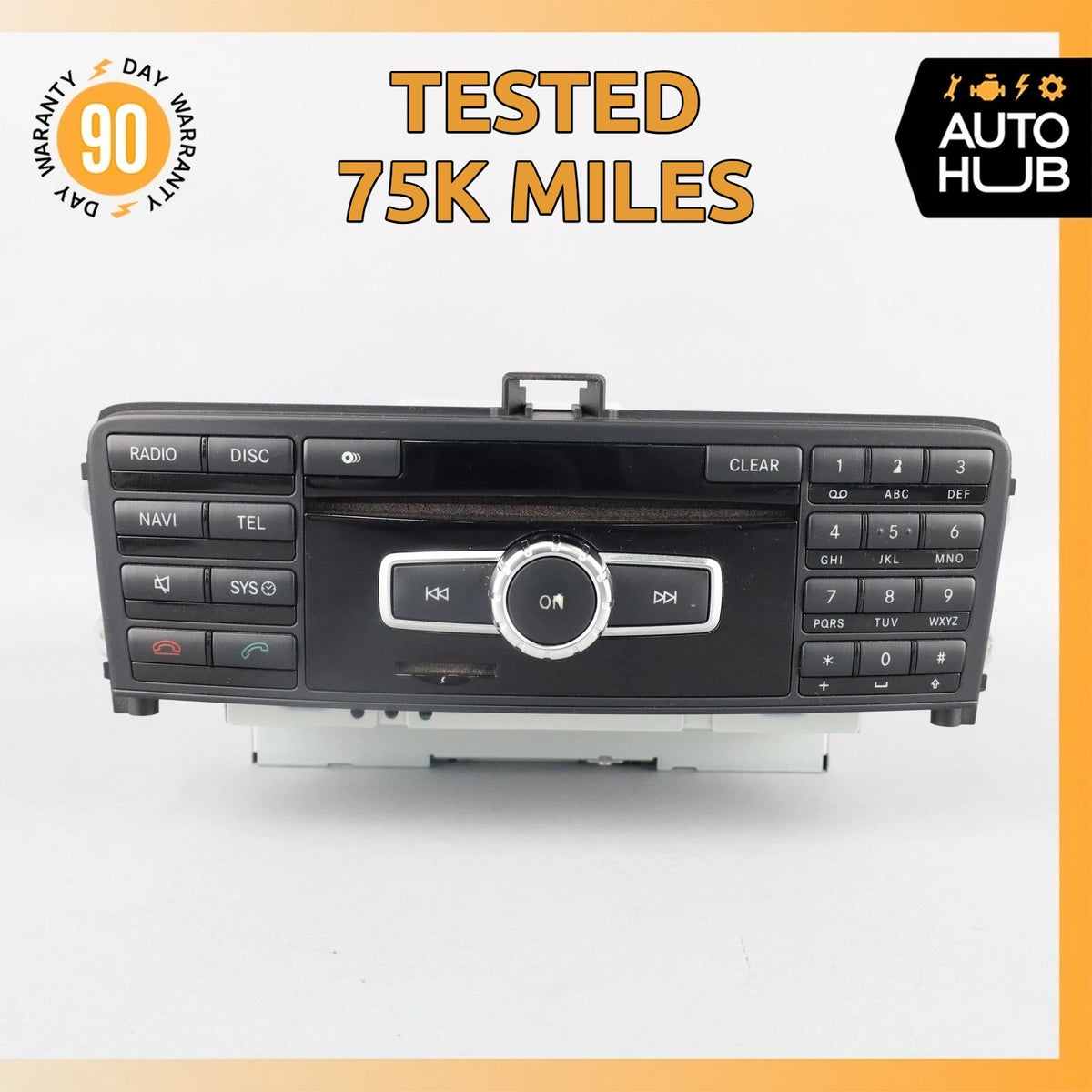 Mercedes R172 SLK250 SLK350 Navigation Command Head Unit DVD CD Audio OEM 75k - photo 1