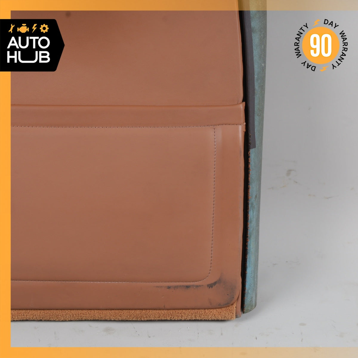 03-06 Bentley Continental GT Seat Back Cover Panel Front Left Side Brown OEM - photo 4