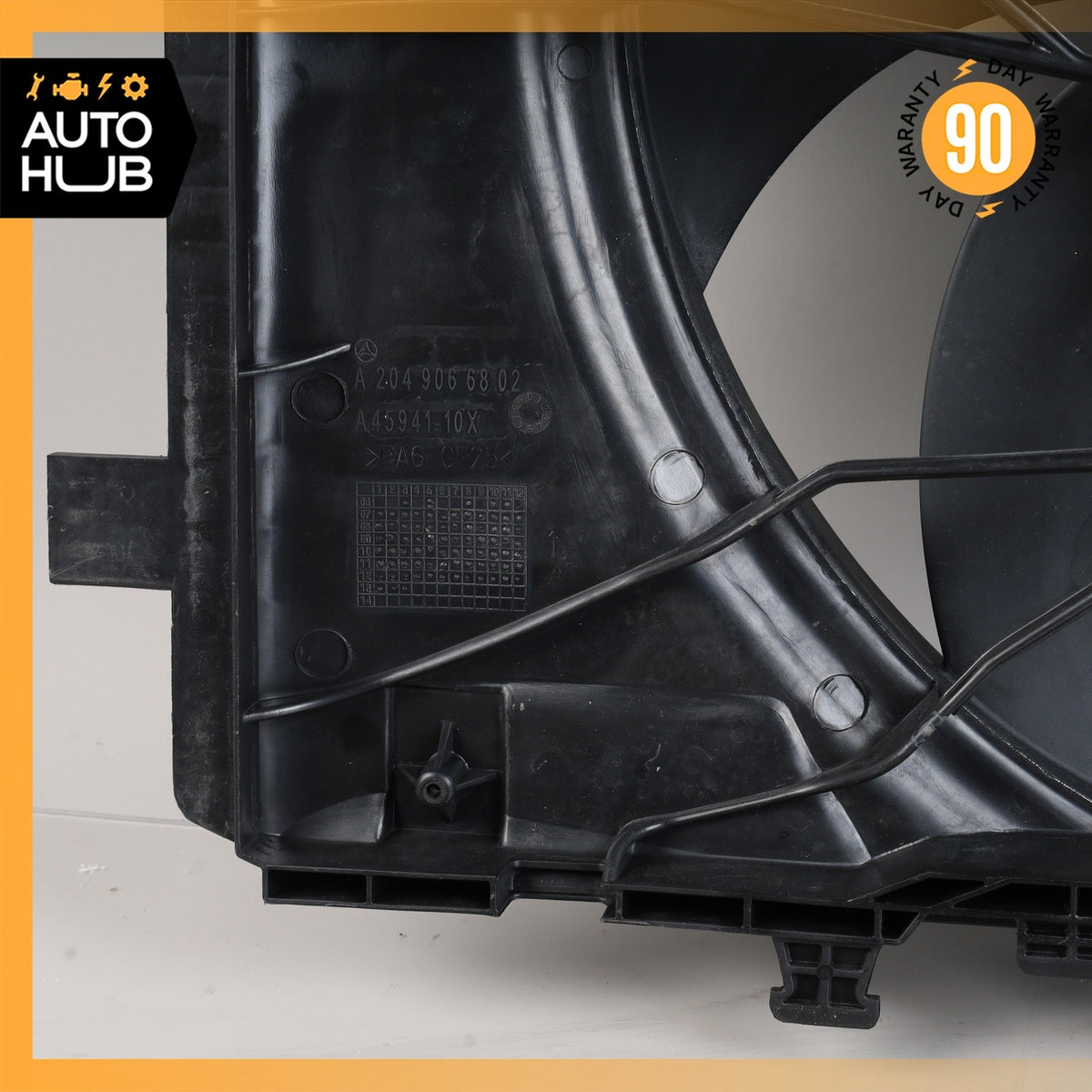 08-20 Mercedes X204 GLK350 C350 Engine Radiator Cooling Fan Motor Assembly OEM - photo 12