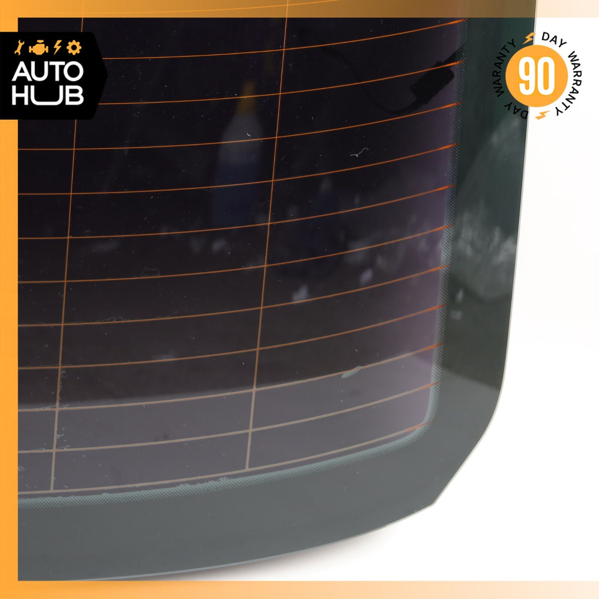 17-19 Audi B9 A4 Sedan Rear Windshield Window Glass OEM 56k - photo 8