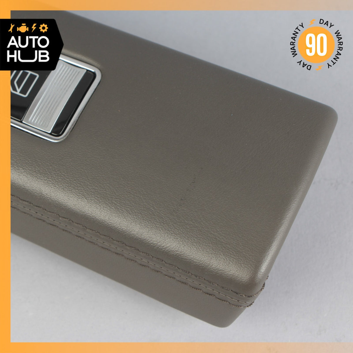 07-10 Mercedes W216 CL550 Front Right Side Door Window Switch Trim Designo OEM - photo 2