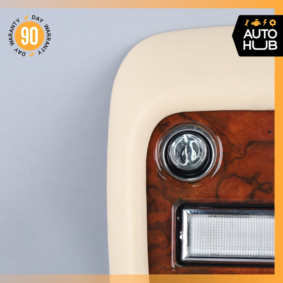 00-02 Rolls Royce Seraph / Bentley Arnage Rear Overhead Dome Light Lamp Wood OEM - photo 4