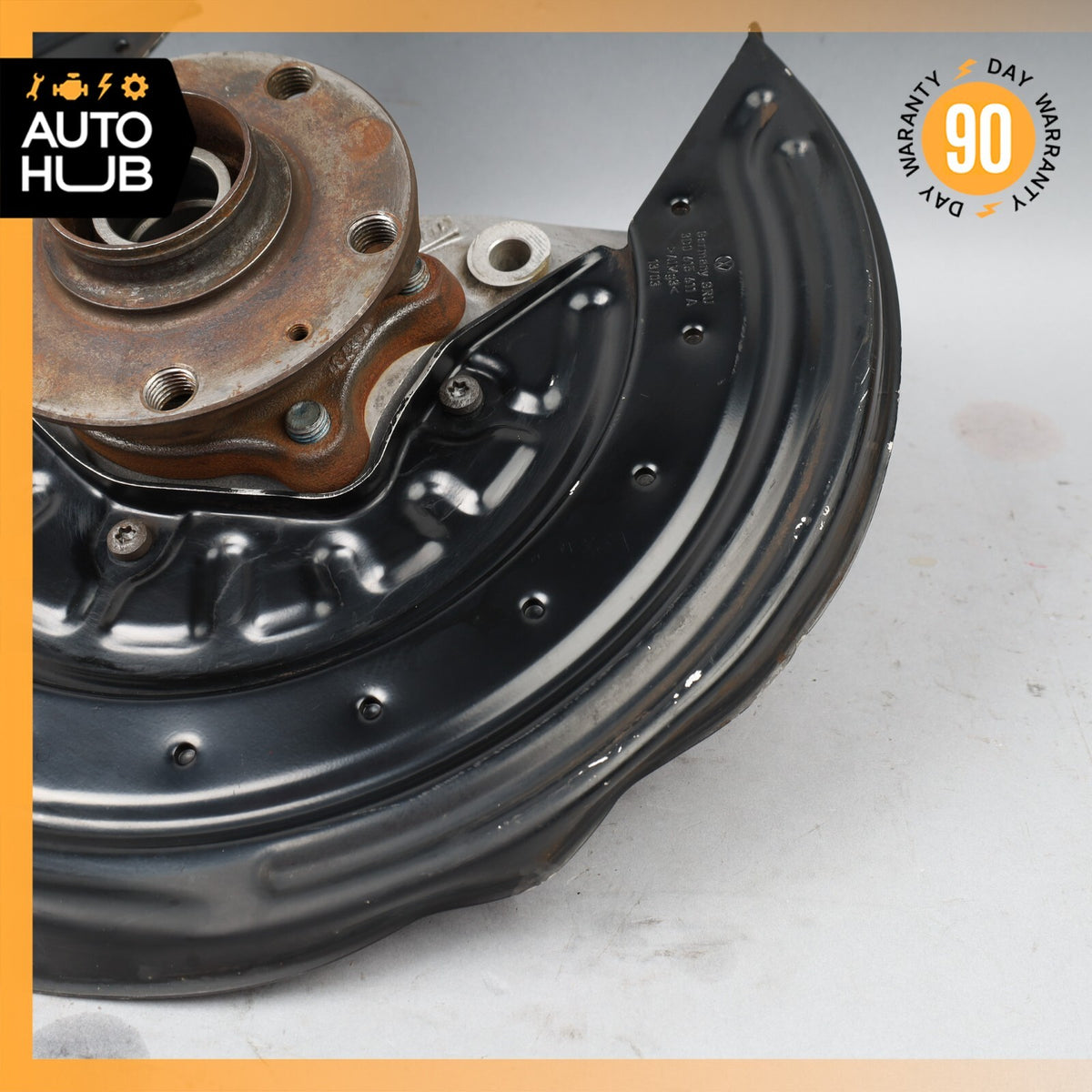 03-13 Bentley Continental GT Rear Left Driver Side Spindle Knuckle Hub OEM 36k - photo 3