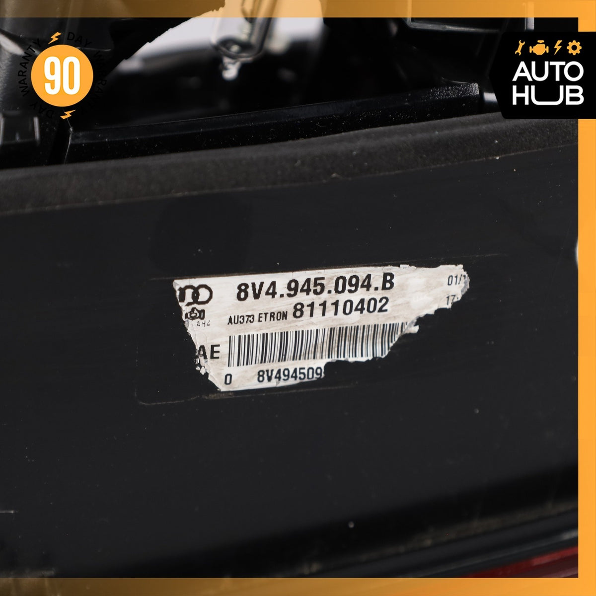16-18 Audi 8V A3 E-Tron Rear Right Passenger Side Inner Tail Light Lamp OEM - photo 17