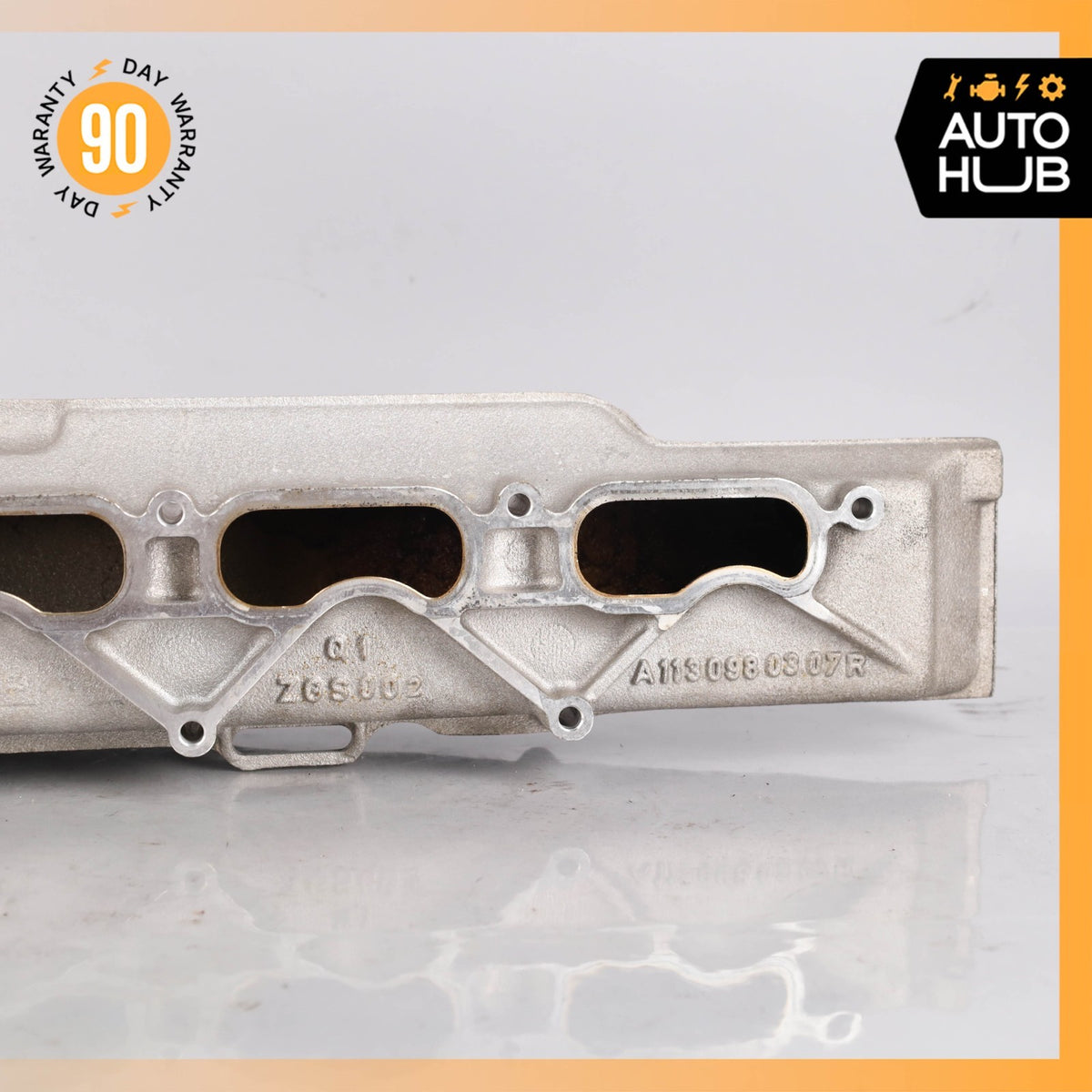 Mercedes R230 SL55 E55 AMG Left Side Engine Kompressor Air Intake Manifold OEM - photo 8