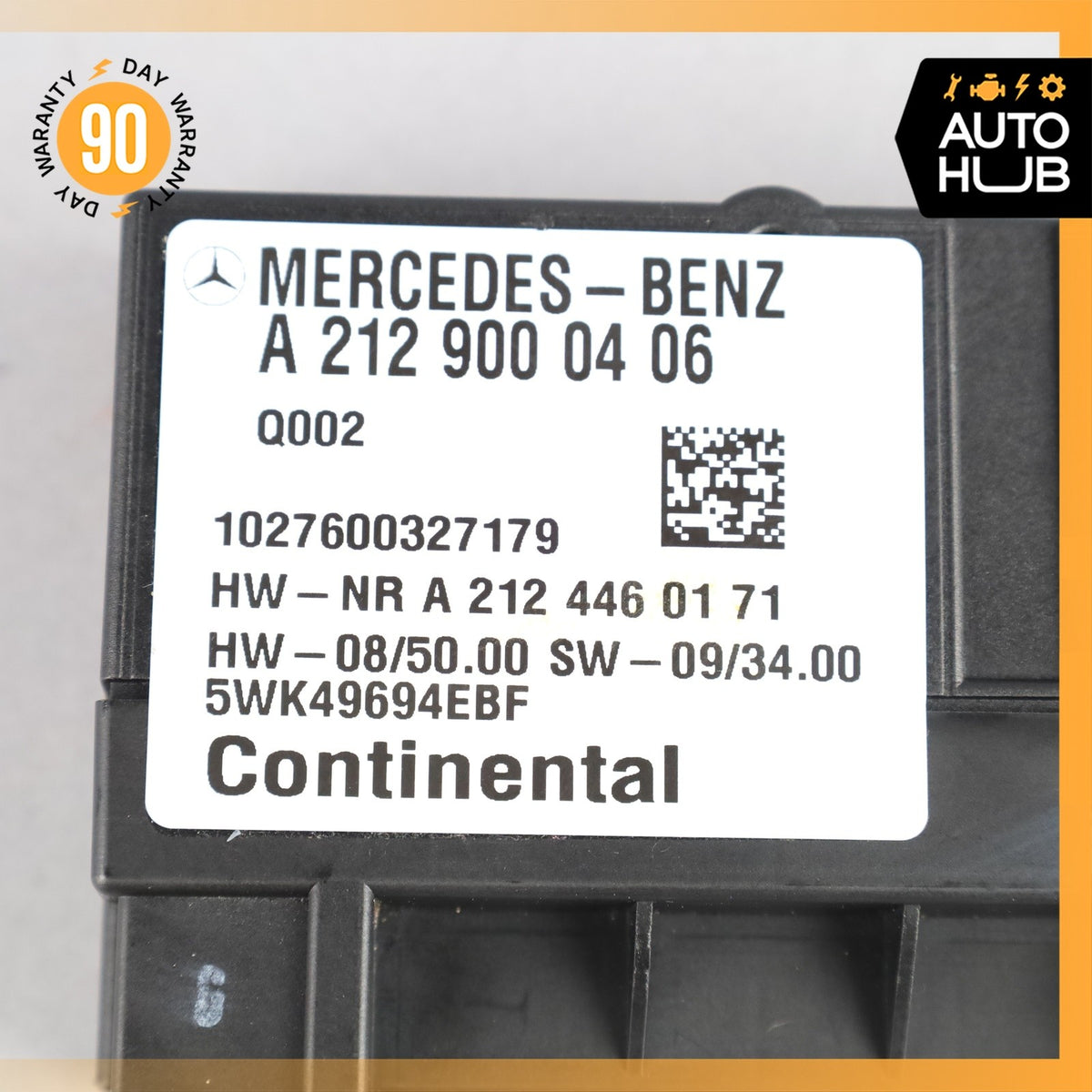 06-14 Mercedes W207 E350 E550 GL450 S550 Fuel Pump Control Module 2124400414 OEM - photo 9
