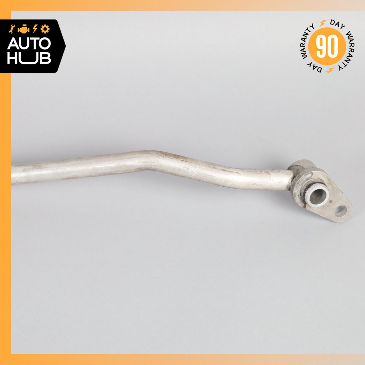 2011 BMW F10 550i N63 4.4L V8 RWD Transmission Oil Cooler Pipe Line OEM - photo 2