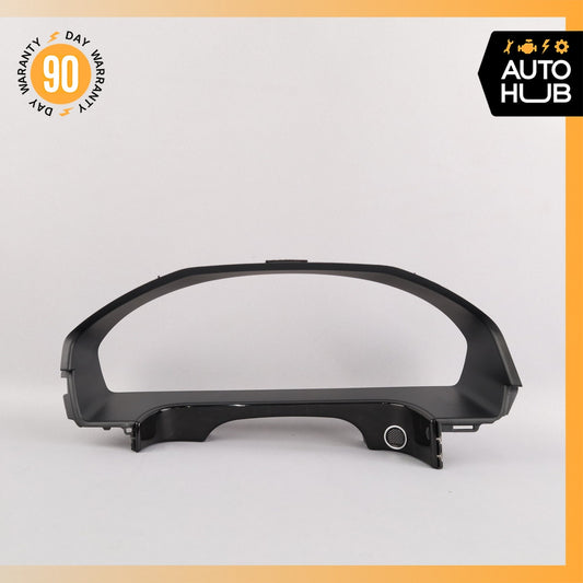 10-16 Mercedes W212 E350 E400 Instrument Cluster Clear Bezel Trim Cover OEM - photo 1