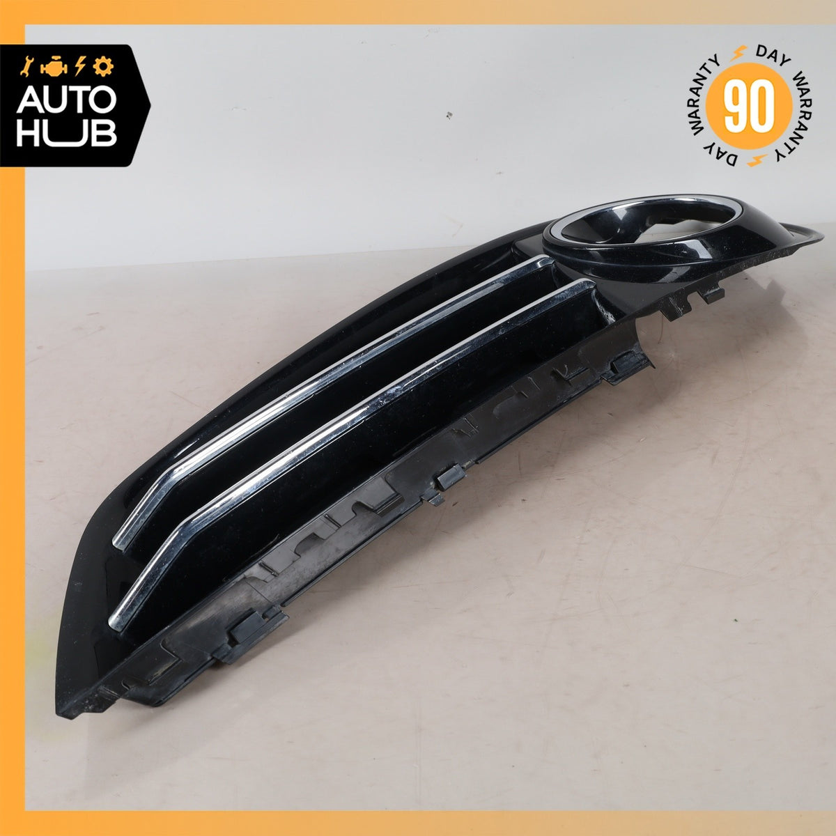 11-14 Audi D4 A8 Bumper Left Fog Light Grille Grill OEM - photo 6
