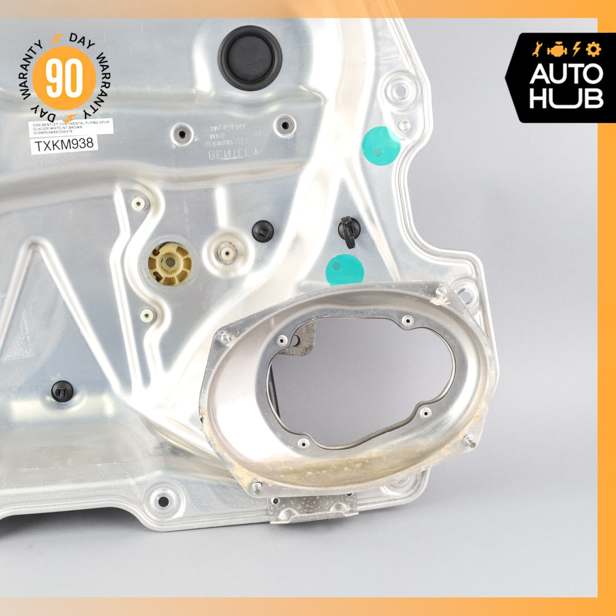 06-13 Bentley Continental Flying Spur Rear Left Door Window Regulator OEM 58k - photo 6