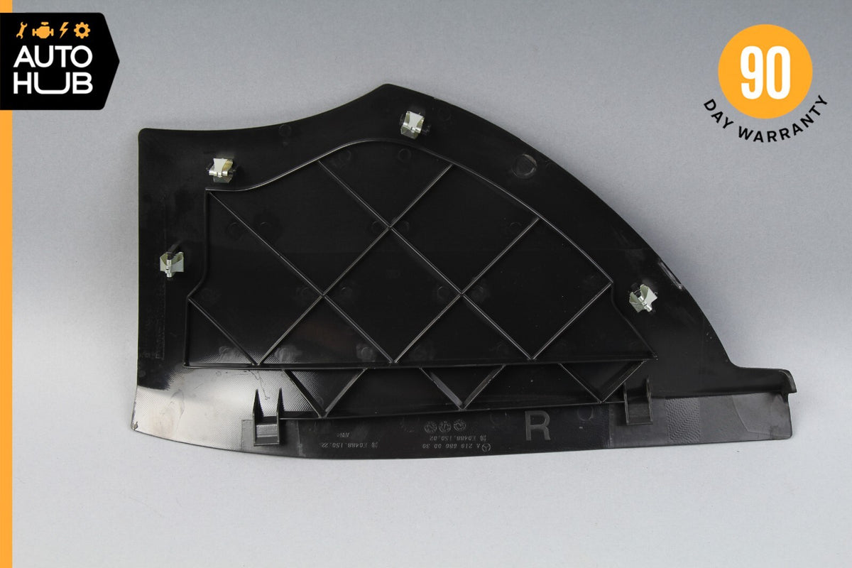 Mercedes W219 CLS550 CLS500 Dashboard Dash Right Side Panel Trim Cover Black OEM - photo 5