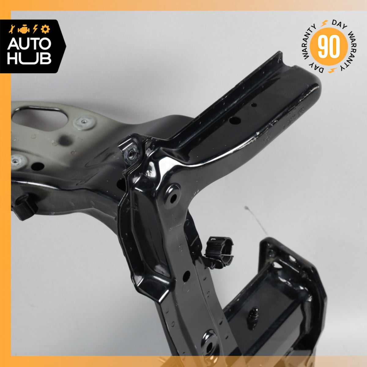 15-18 Porsche Cayenne 958 Front Left Frame Apron w/ Headlight Bracket OEM - photo 10