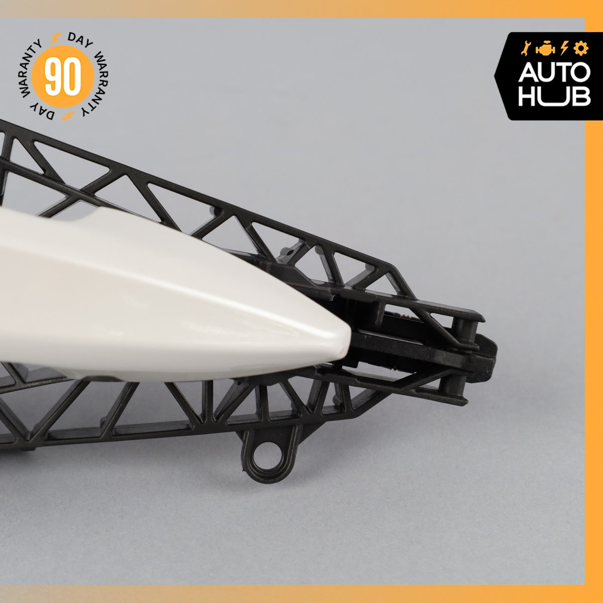 14-19 BMW F15 X5 Rear Right Passenger Exterior Door Handle White OEM - photo 4