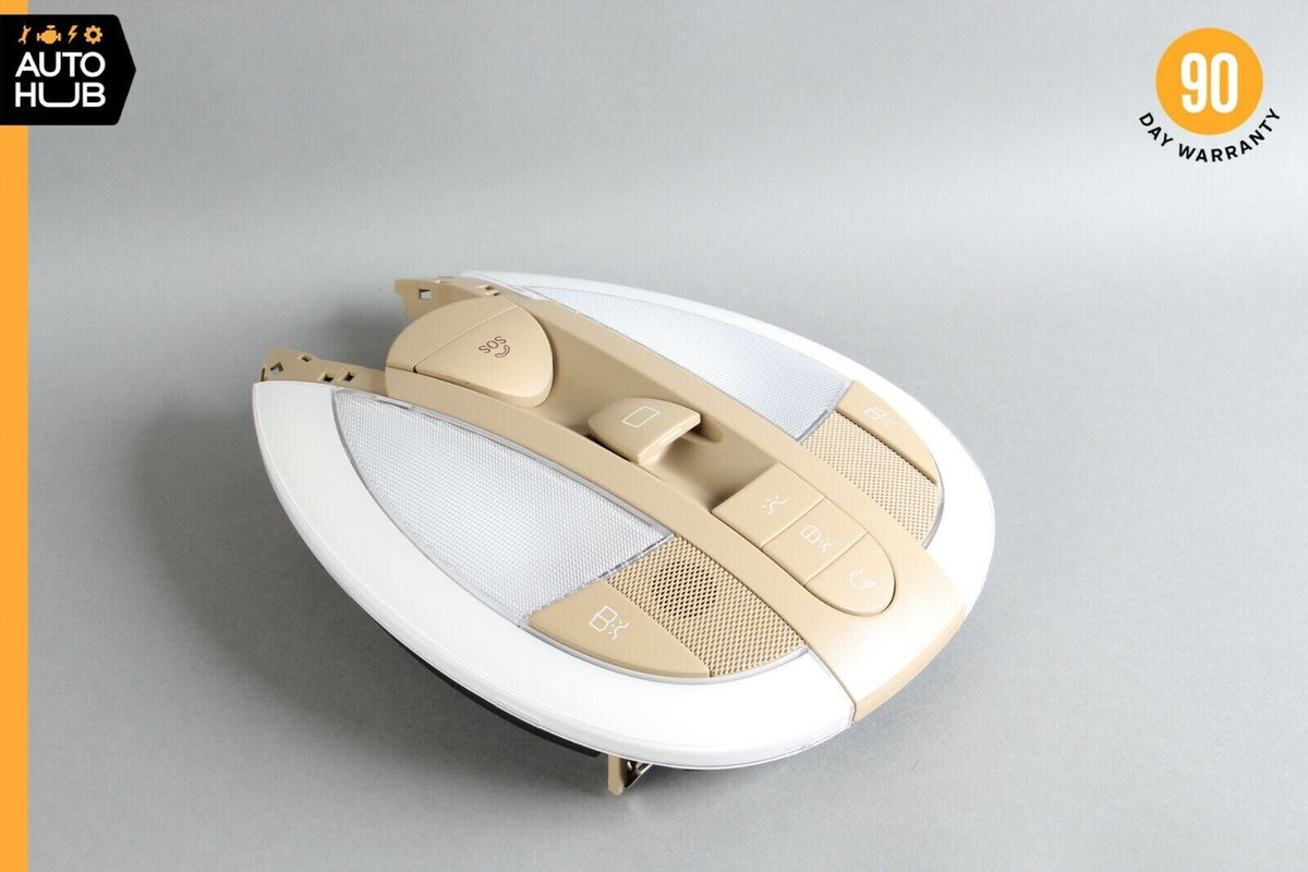 07-09 Mercedes W211 E320 E550 E63 Front Overhead Dome Light Beige 2118200223 OEM - photo 7