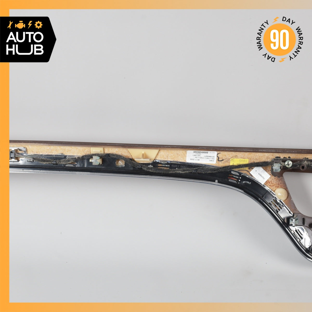 07-13 Mercedes W221 S550 S350 Dashboard Center Trim Molding 2216805471 Wood OEM - photo 14