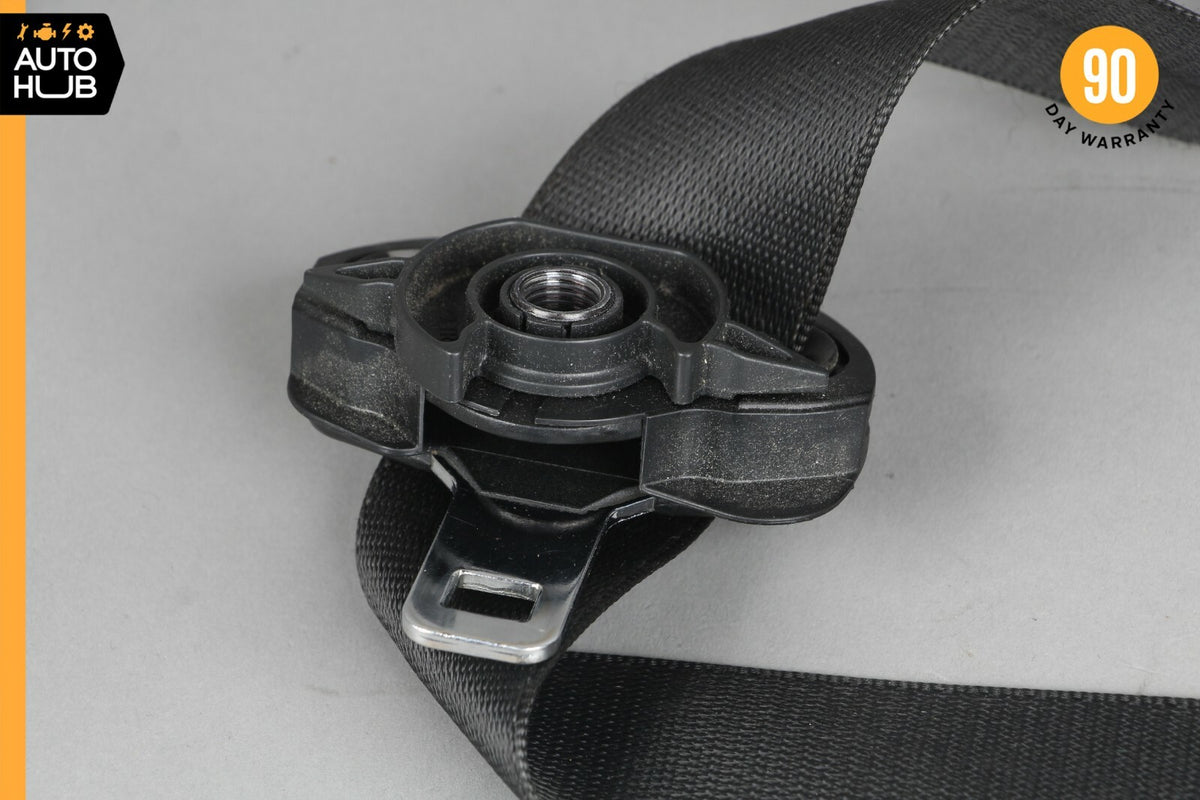 07-09 Mercedes W221 S550 S63 AMG Front Left Driver Side Seat Belt Black OEM - photo 3