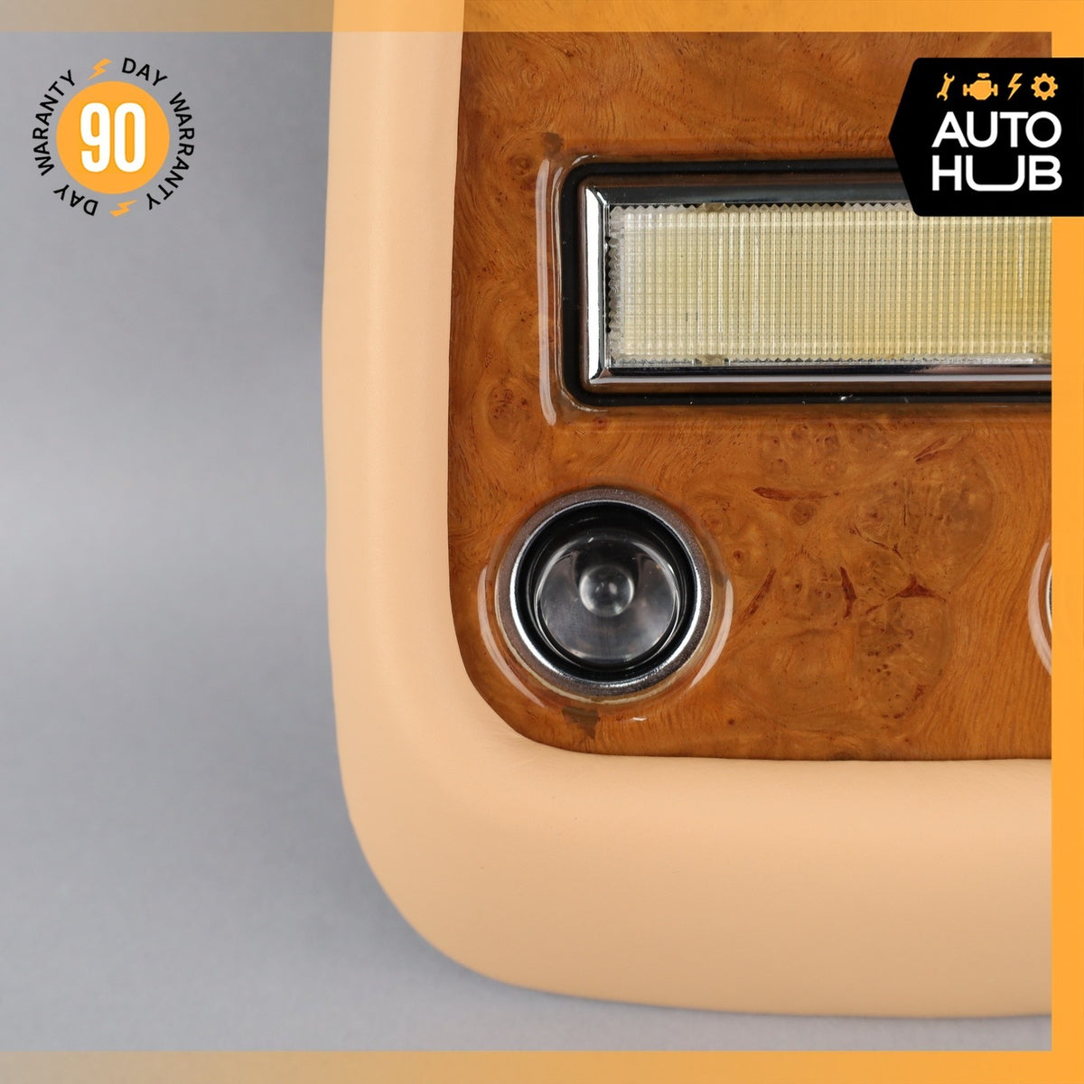 00-02 Bentley Arnage / RR Seraph Rear Overhead Dome Light Lamp Wood OEM - photo 7