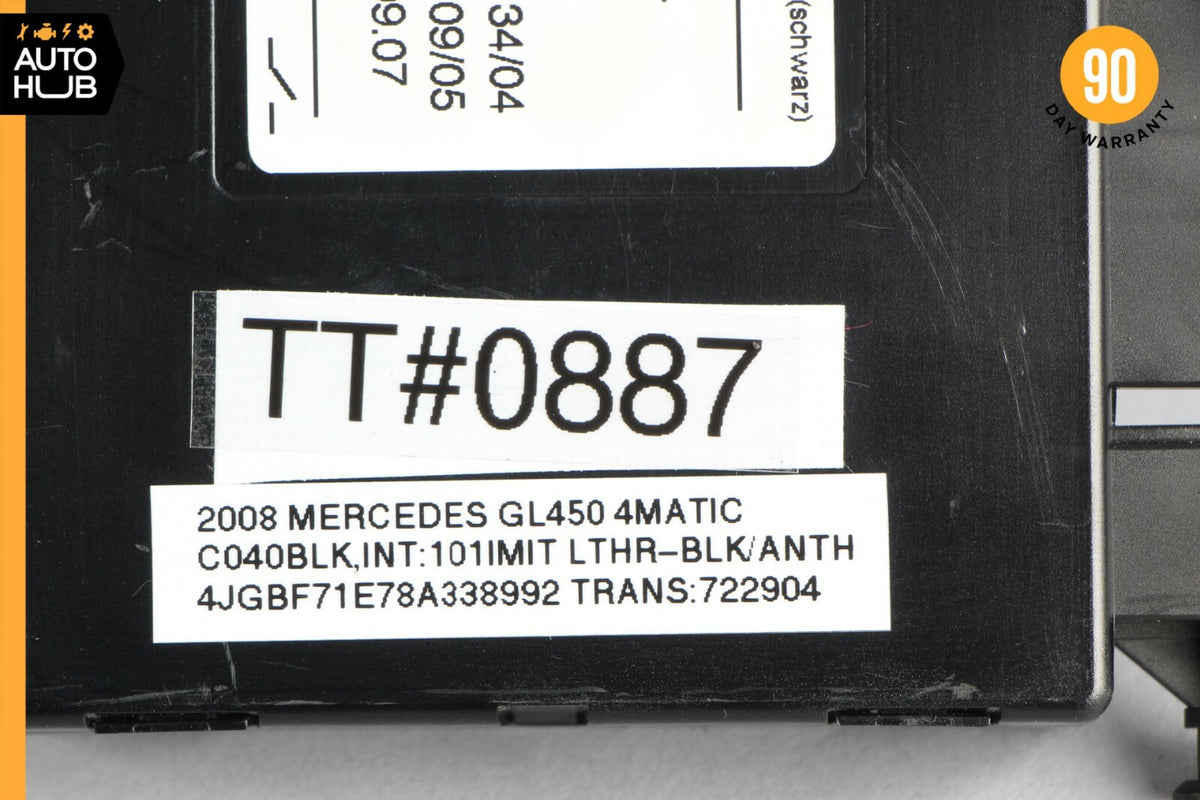 07-12 Mercedes X164 GL450 GL550 Third Seat Row Power Folding Control Module OEM - photo 10