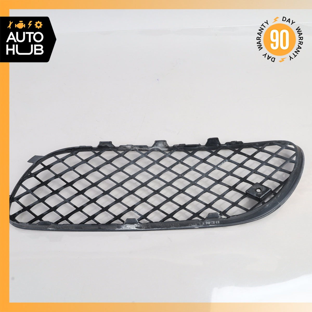 03-10 Bentley Continental GTC Front Bumper Right Side Mesh Grill OEM - photo 5