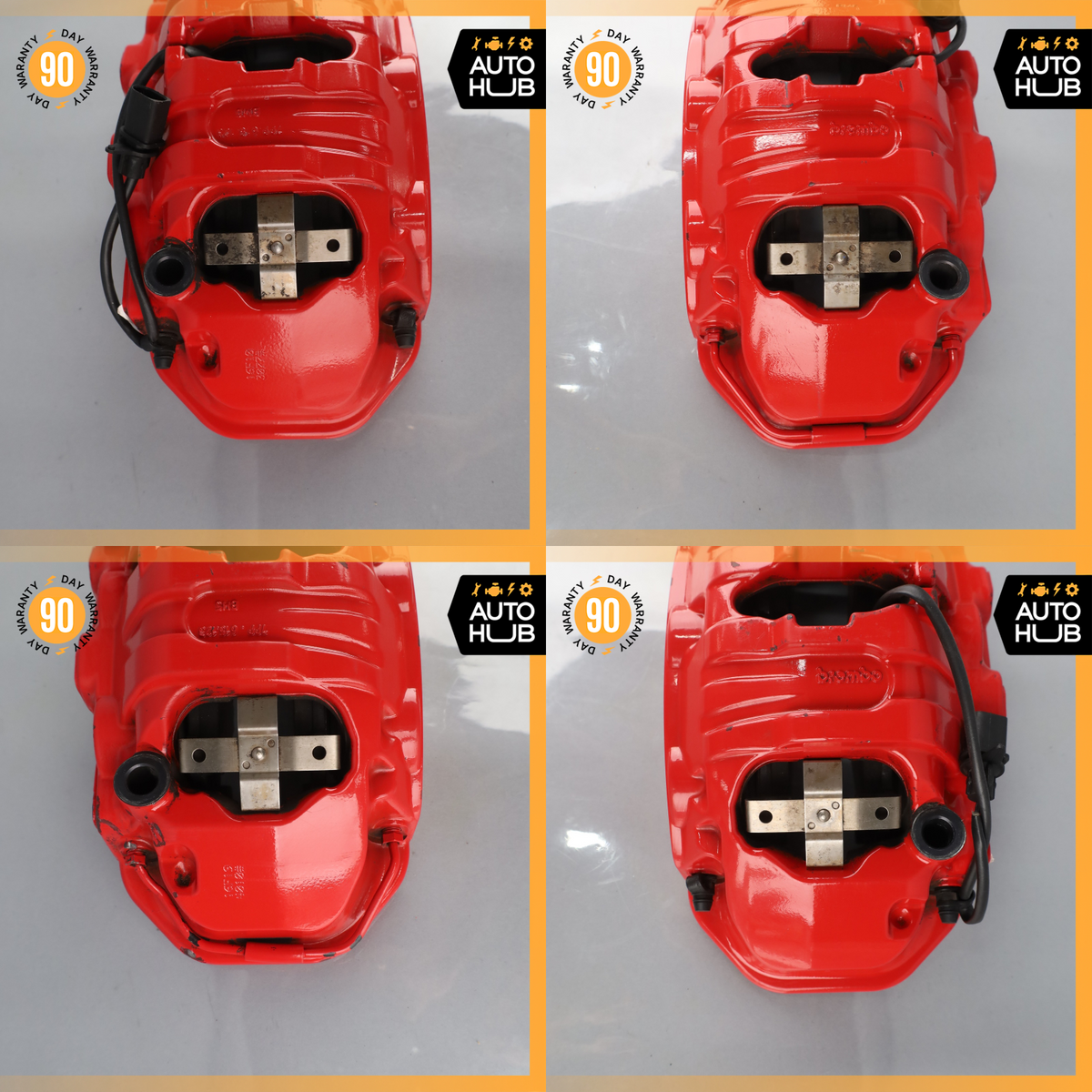 10-18 Porsche Macan 95B Cayenne Front Brake Calipers Left & Right Set OEM 46k - photo 22
