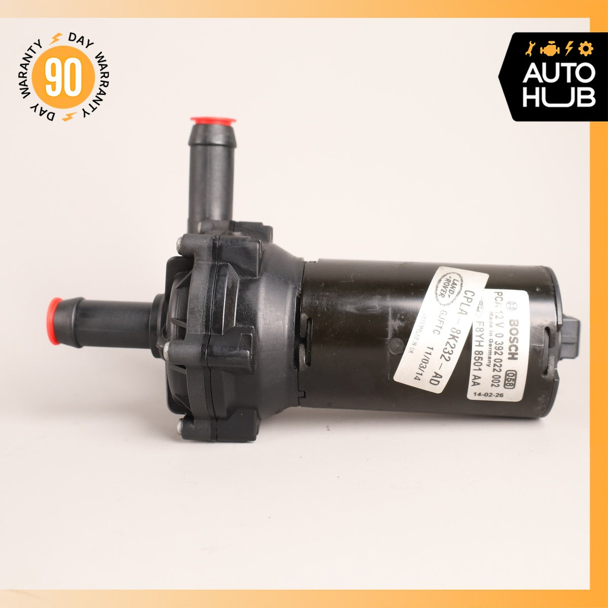 2014 Range Rover Sport L494 Supercharged Auxiliary Coolant Pump CPLA8K232AD OEM - photo 5