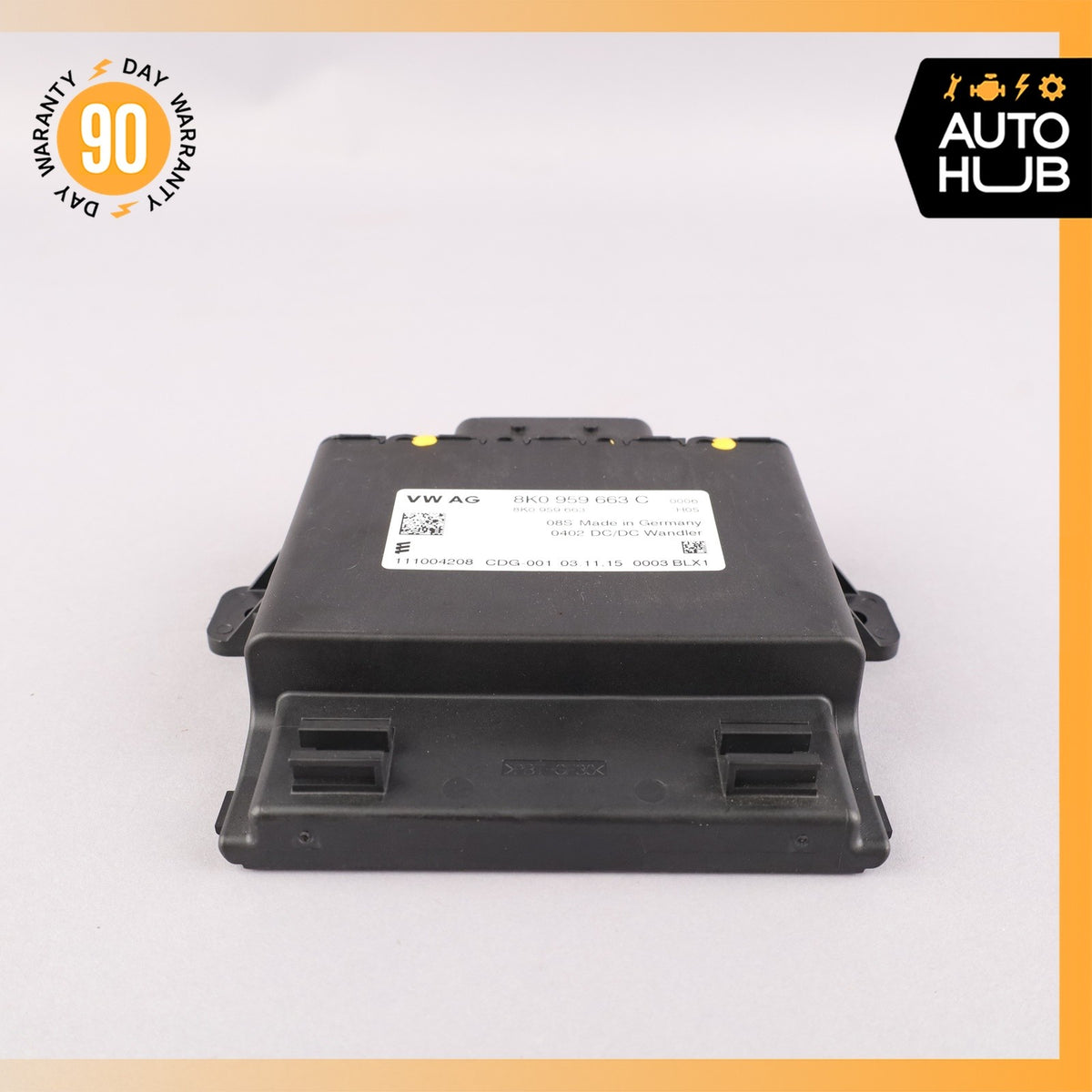 Audi D4 A8L Voltage Stabilizer Control Module 8K0959663C OEM - photo 4