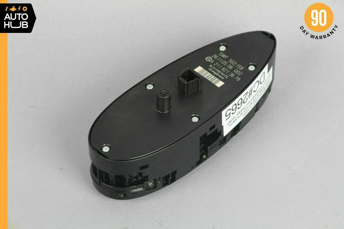 03-11 Mercedes W219 CLS500 E320 E500 Master Window Switch Front Left Side OEM - photo 7