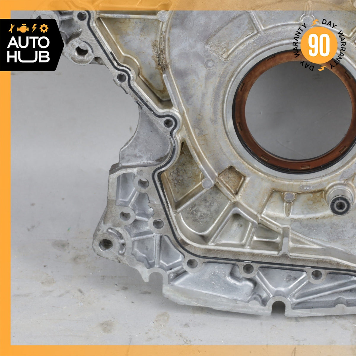11-18 Porsche Panamera 970 Cayenne Hybrid Engine Motor Crankshaft Rear Cover OEM - photo 14