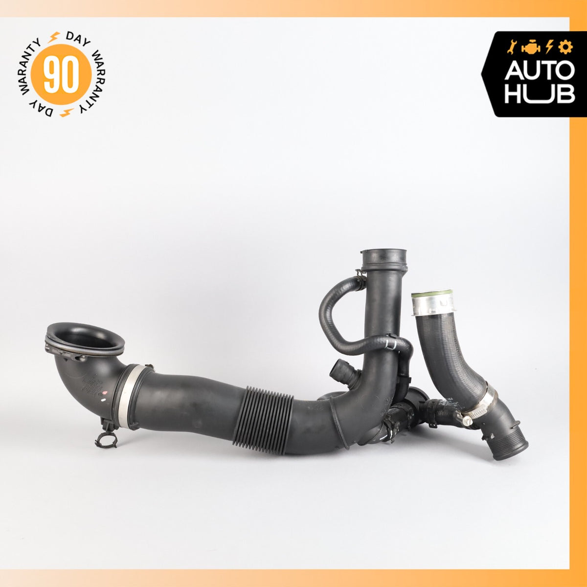 15-18 Porsche Cayenne 958 GTS Left Driver Side Air Intake Cleaner Hose Tube OEM - photo 7