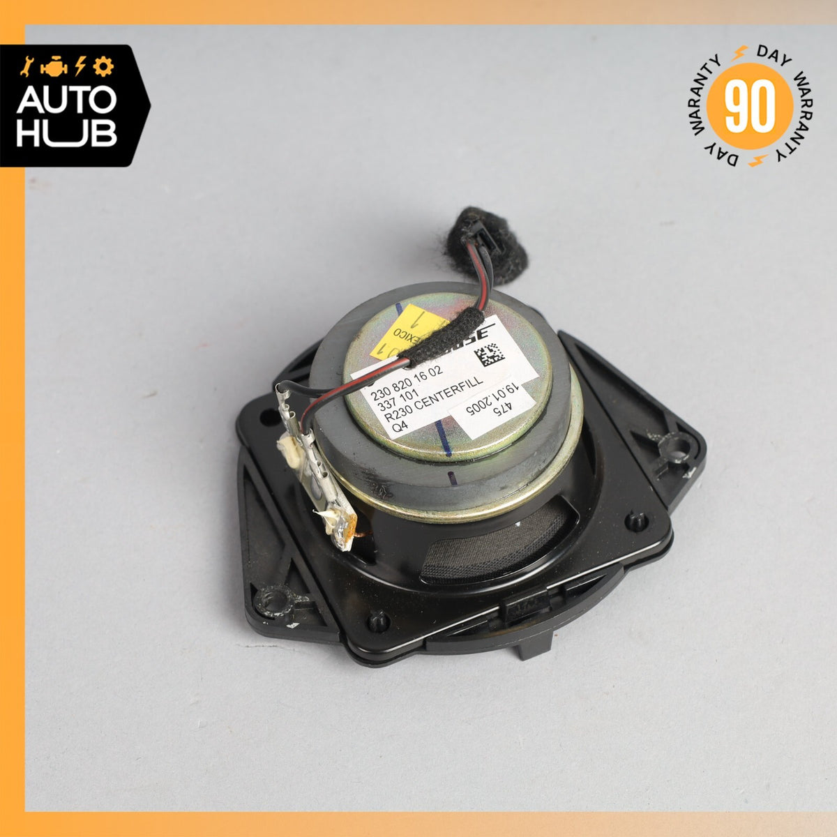 03-08 Mercedes R230 SL500 SL55 AMG Dashboard Dash Center Audio Speaker Bose OEM - photo 5