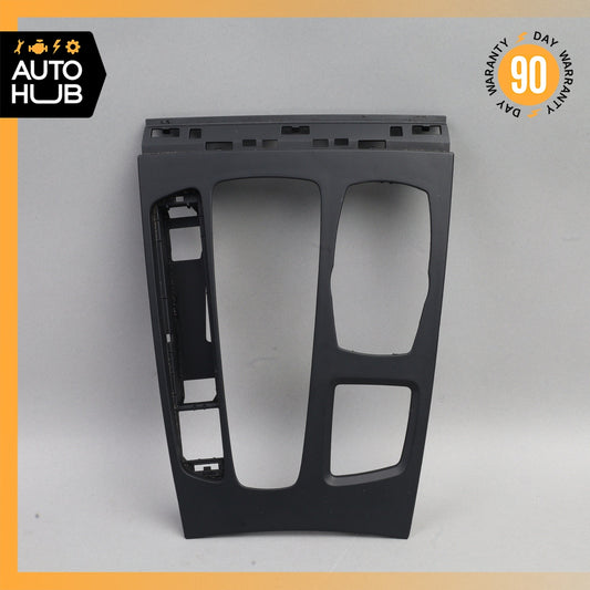 14-18 BMW F15 X5 Center Console Shifter Cover Panel Trim Bezel OEM - photo 1