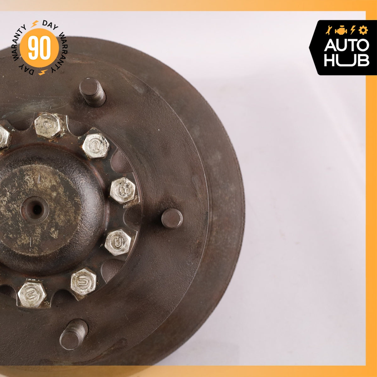 Rolls Royce Silver Spur Mulsanne Rear Left Spindle Knuckle Hub w/ Disc OEM - photo 5