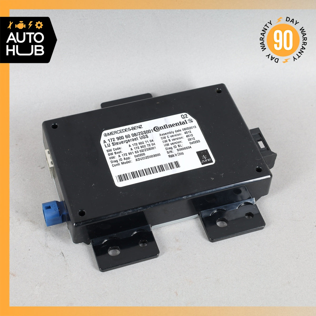 Mercedes W207 E350 C250 GL550 Communication Control Module 1729001906 OEM - photo 1