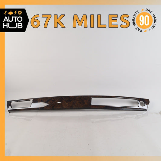 BMW E90 328i 335i Dashboard A/C AC Air Vent Grille Wood Trim OEM 67k - photo 1