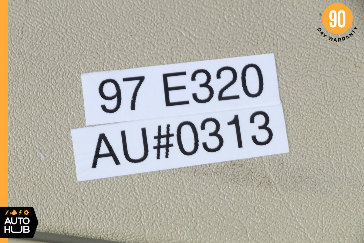 96-99 Mercedes W210 E320 E55 AMG Sunvisor Sun Visor Right Passenger Beige OEM - photo 12