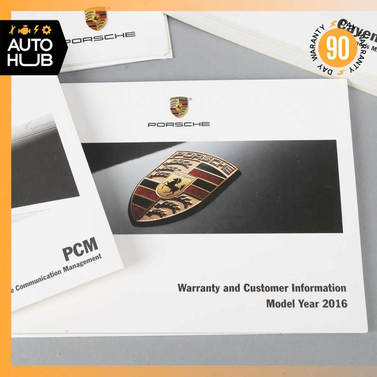 2016 Porsche Cayenne 958 S Operator's Owner's Manual Book Assembly OEM - photo 5