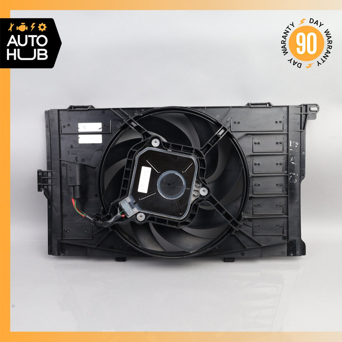 14-21 BMW i3 I01 BEV Engine Motor Cooling Radiator Fan Assembly 8642143 OEM 58k - photo 2